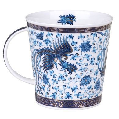 Чашка Dunoon Cair Air Blue Ming Phoenix 480 мл фото