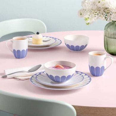 Пиала Villeroy & Boch Fleur 14,1 см фиолетовая фото