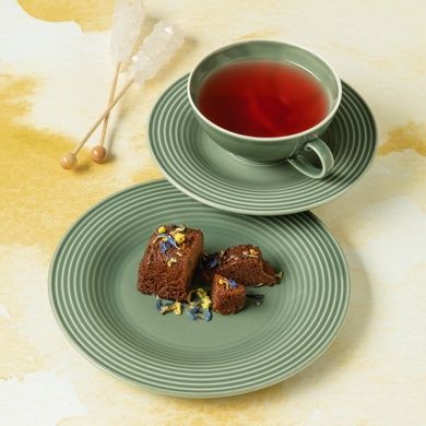 Столовий сервіз Seltmann Beat Color Glaze 18 предметів 6 персон зелений фото