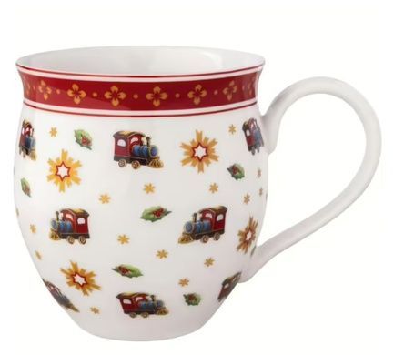 Набір із 4 чашок Villeroy & Boch Toy's Delight 390 мл новорічний фото