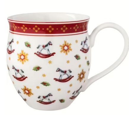 Набір із 4 чашок Villeroy & Boch Toy's Delight 390 мл новорічний фото