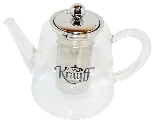 Набор для чая Krauff 5 предметов: заварник 1,2 л, 4 чашки 0,2 л фото