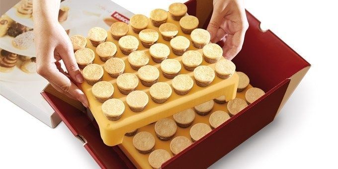 Набір для виготовлення та зберігання печива осине гніздо Tescoma Delicia 24х20 см фото