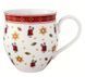 Набір із 4 чашок Villeroy & Boch Toy's Delight 390 мл новорічний