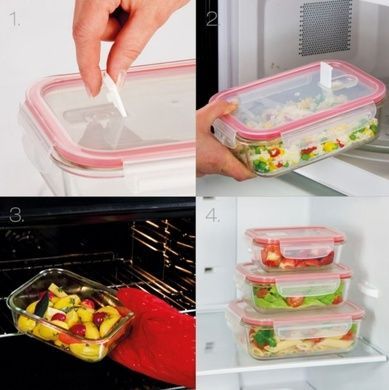 Контейнер Tescoma Freshbox Glass 1,5 л фото