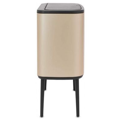 Бак для мусора Brabantia Pedal Bin 11+23 л бежевый фото