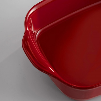 Форма для запікання Emile Henry 0,7 л 22x14,5 см керамічна червона фото