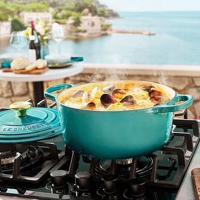 Кастрюля Le Creuset Signature Bleu Riviera 2,4 л фото