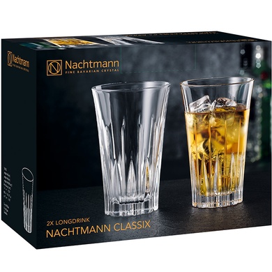 Набір із 2 склянок для напоїв Nachtmann Classix 405 мл фото