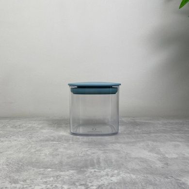Набор из 5 емкостей для хранения Joseph Joseph Podium с подставкой голубой фото