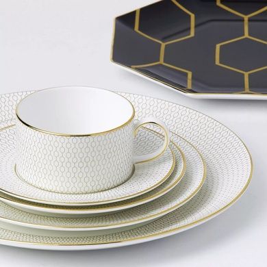 Тарелка глубокая Wedgwood Gio Gold 22 см фото