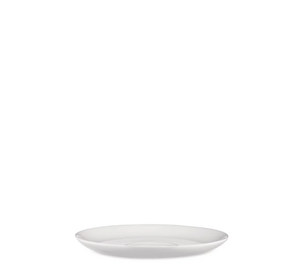 Набір з 4 блюдець Alessi All-Time 15 см білий фото