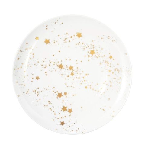 Тарілка десертна Seltmann Liberty Golden Stars 22,5 см фото