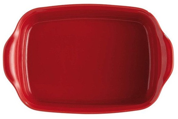 Форма для запекания Emile Henry 0,7 л 22x14,5 см керамическая красная фото