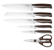 Набір ножів Vinzer Massive 7 предметів