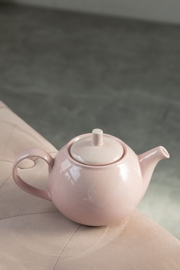 Чайник заварочный Dovbysh Porcelain Vona 500 мл розовый фото