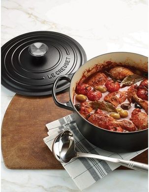 Каструля Le Creuset Signature з кришкою Black Onyx фото