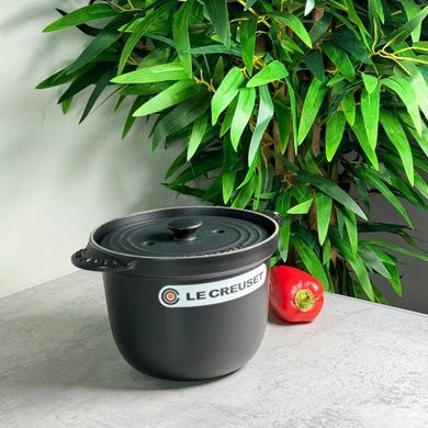 Рисоварка Le Creuset Tradition 2 л з кришкою Satin Black фото