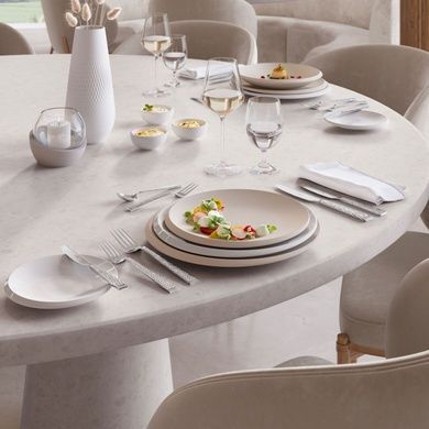 Тарелка обеденная Villeroy & Boch NewMoon Beige 27 см фото
