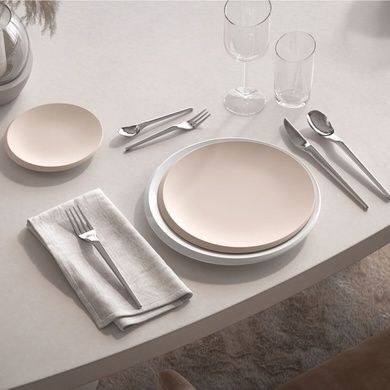Тарелка обеденная Villeroy & Boch NewMoon Beige 27 см фото