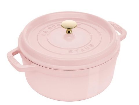 Каструля Staub La Cocotte 5,2 л рожева фото