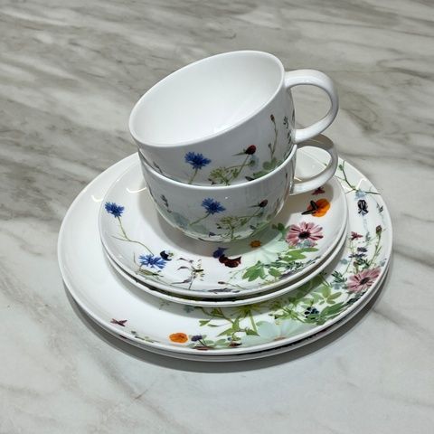 Столовый сервиз Rosenthal Brillance Grand Air 6 предметов 2 персоны фото