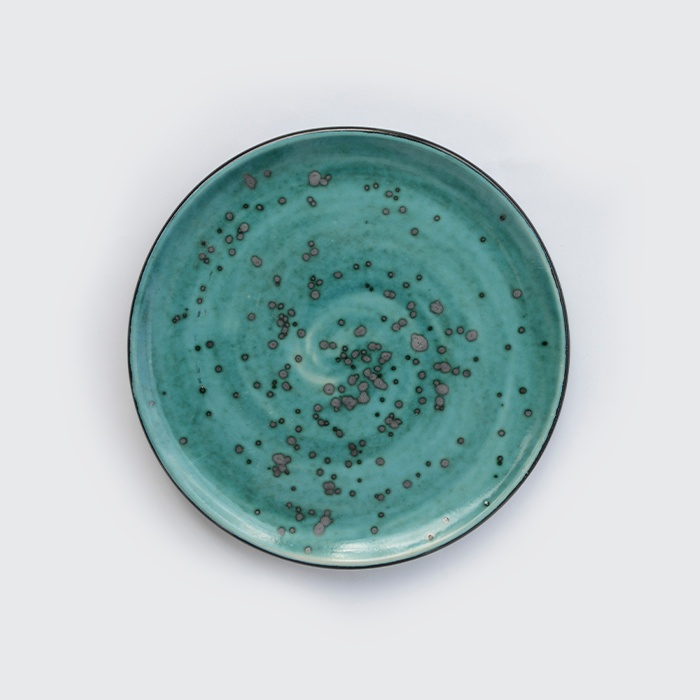 Тарелка Manna ceramics Тиффани Бирюза 21 см фото