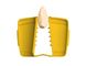 Тертка з ємністю та безпечним тримачем для їжі Joseph Joseph Multi-Grip Yellow 17 см