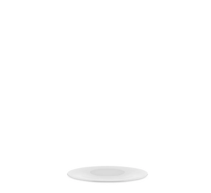 Набір з 4 блюдець Alessi KU 12 см білий фото