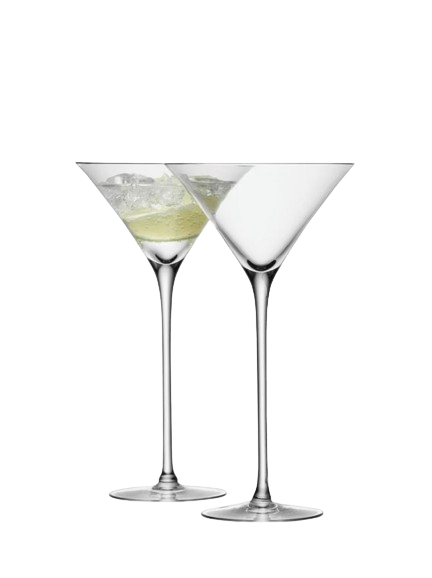Набор из 2 бокалов для мартини LSA International Bar 266 мл фото