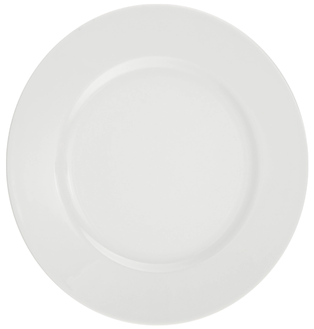 Набор из 4 обеденных тарелок Güral Havana 27 см белые фото