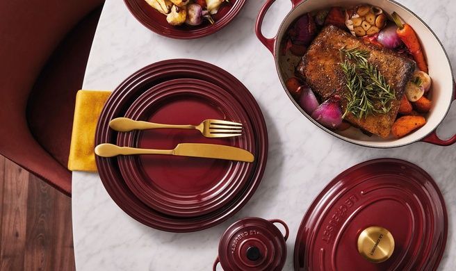 Тарелка Le Creuset Vancouver 27 см Flint фото