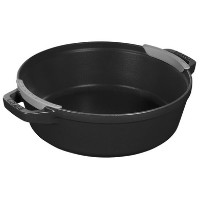 Набір посуду Staub Stackable 4 предмети чорний фото