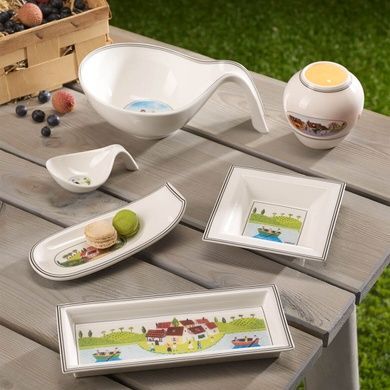 Сервировочное блюдо Villeroy & Boch Design Naif 24х10 см фото