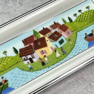 Сервировочное блюдо Villeroy & Boch Design Naif 24х10 см фото