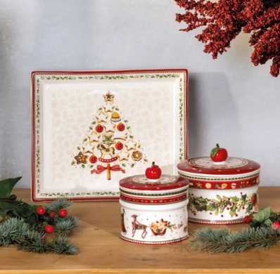 Набор из 2 кухонных полотенец Villeroy & Boch Winter Bakery Delight 70х50 см фото