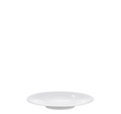 Набір з 4 блюдець Alessi KU 16 см білий фото