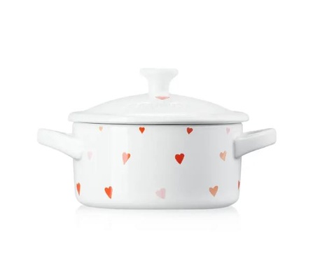 Порционная форма для запекания Le Creuset Heart Amour 250 мл White фото