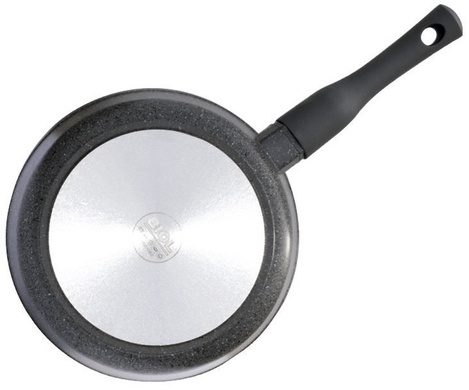 Сковорідка Біол 24 см антипригарна індукційна сіра фото