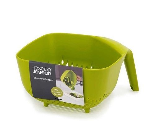 Друшляк Joseph Joseph Square Colander 19,1x20,5x11,4 см зелений фото