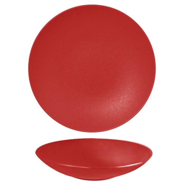 Тарелка глубокая RAK Neofusion 30 см красная фото