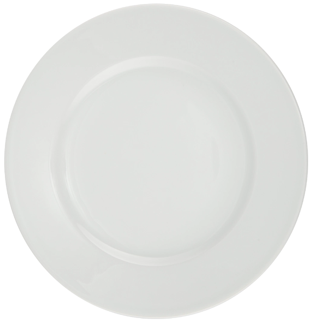 Набор из 4 обеденных тарелок Güral Havana 30 см белые фото