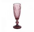 Набор бокалов для шампанского Helios "Рубин" 6шт. 150 мл, цветное стекло