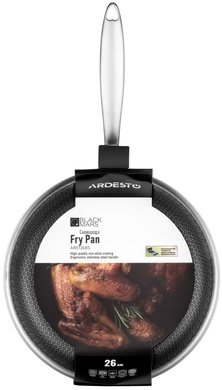 Сковорідка Ardesto Black Mars Avior 26 см сіра фото
