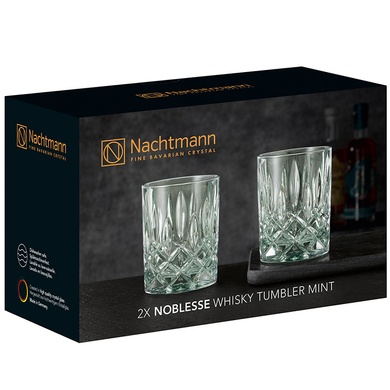 Набір із 2 склянок для віскі Nachtmann Noblesse Mint 295 мл фото