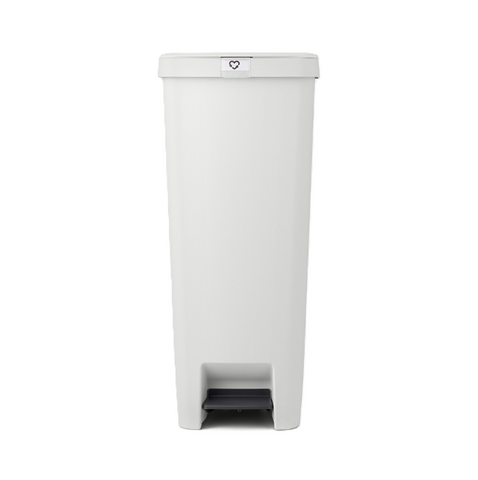 Бак для сміття з педаллю Brabantia Step Up 40 л сірий фото