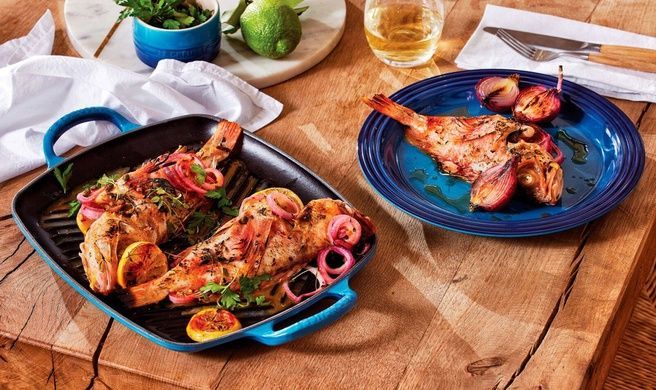 Тарілка Le Creuset Vancouver 27 см Flint фото
