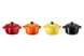 Набор из 4 порционных форм для запекания Le Creuset Fire & Flame 250 мл разноцветные