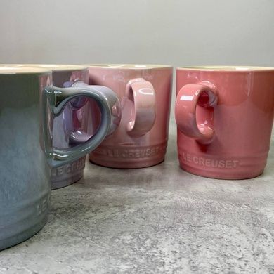 Набір із 4 чашок для чаю Le Creuset Metallics 350 мл різнокольоровий фото