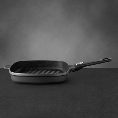 Сковорідка-гриль Berghoff Gem 28х28 см антипригарна, з'ємна ручка фото